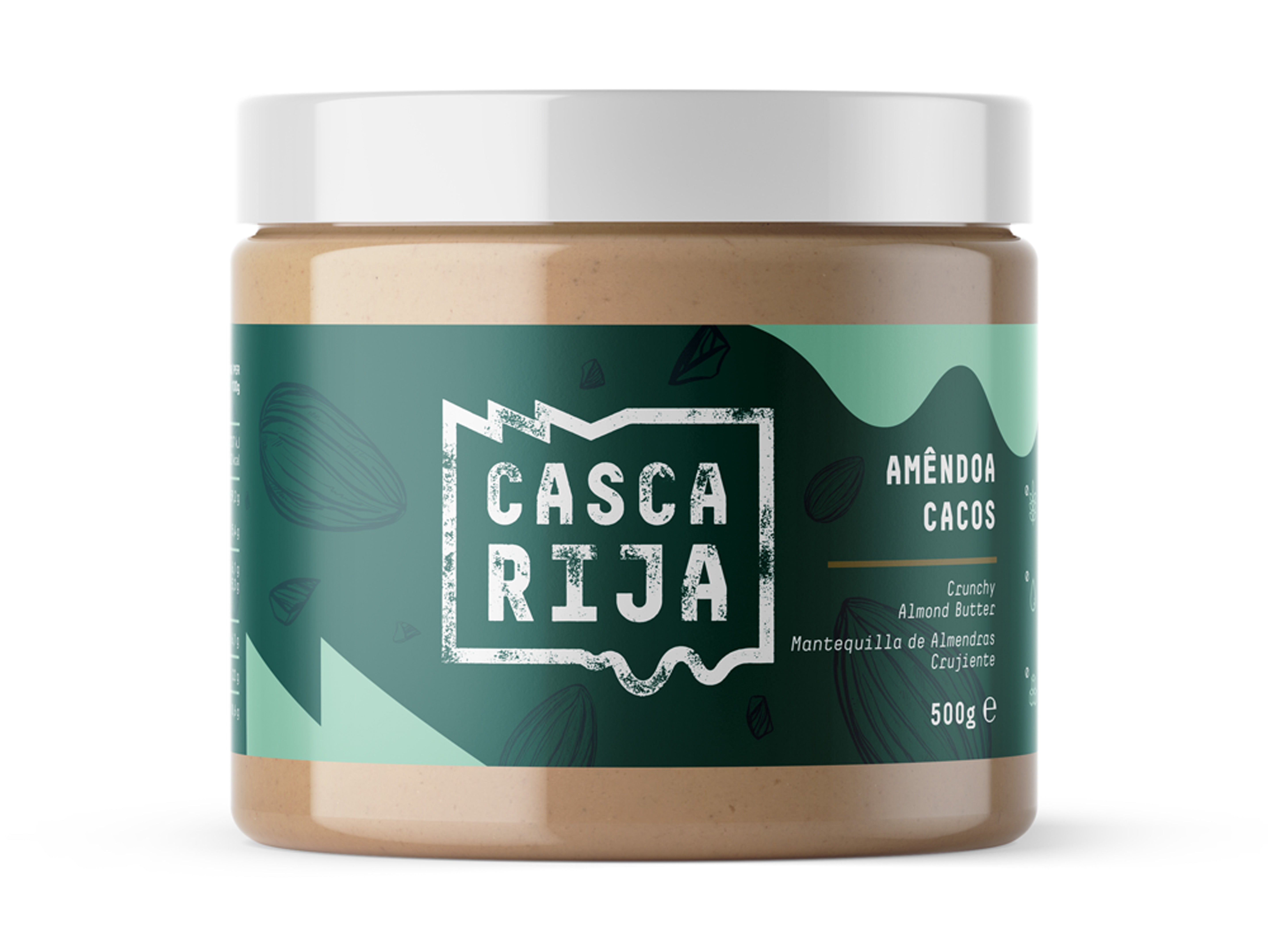 Crunchy Almond Butter 500g – Casca Rija