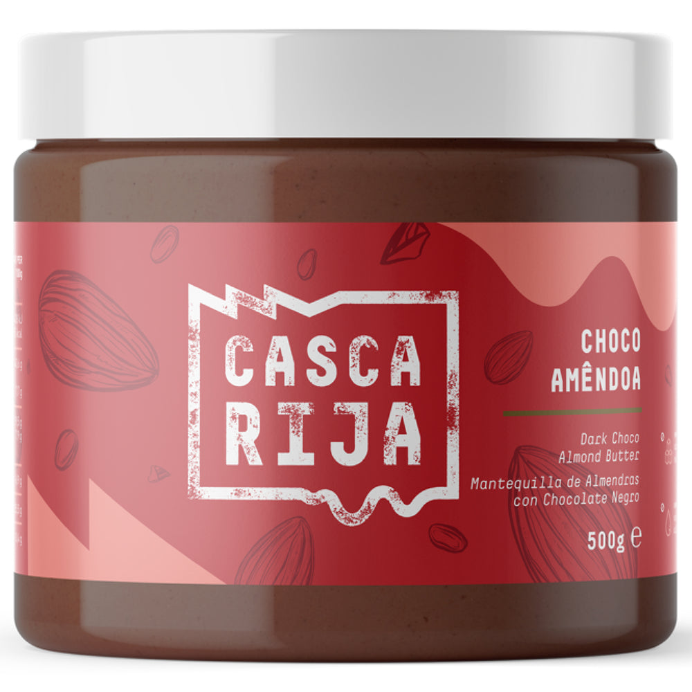 Manteiga de Amêndoa com Chocolate Negro 500g