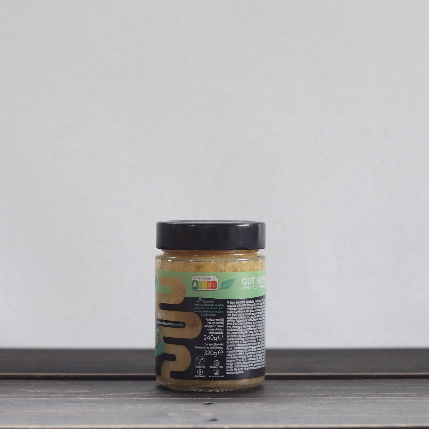 
                  
                    Couve fermentada clássica Kimchi 320g
                  
                