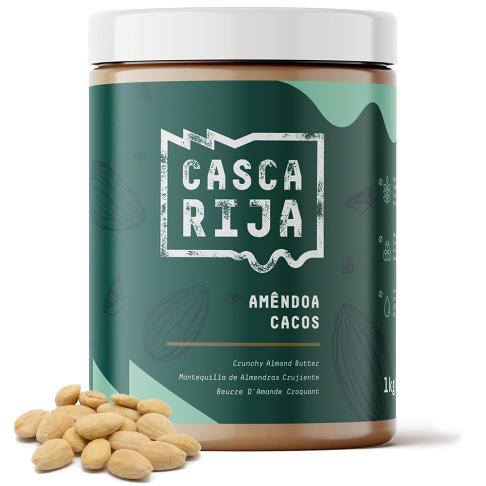 Manteiga de Amêndoa Crocante 1 Kg