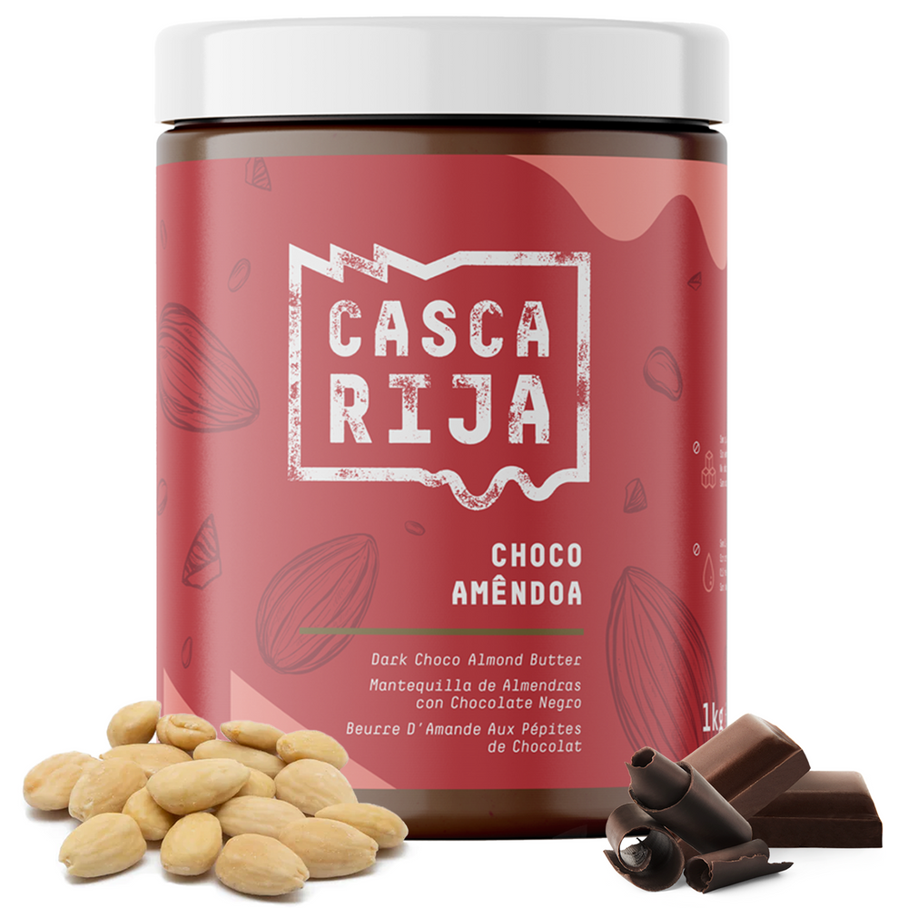 Manteiga de Amêndoa com Chocolate Negro 1 Kg