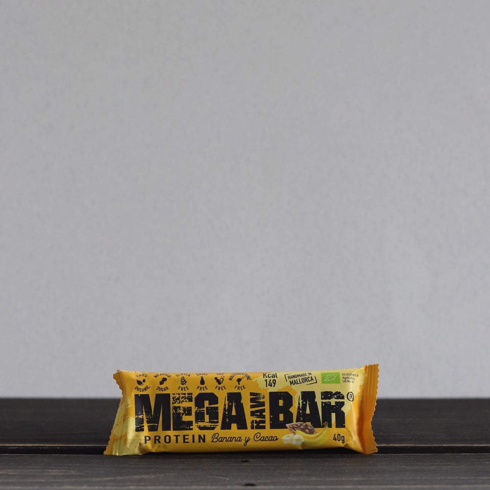 Barra Proteína Banana Cacau MegaRawBar 40g