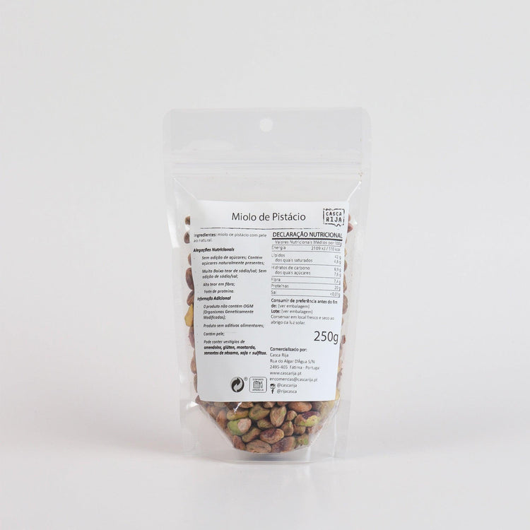 Pistacje łuskane ze skórką, naturalne 250 g - Casca Rija
