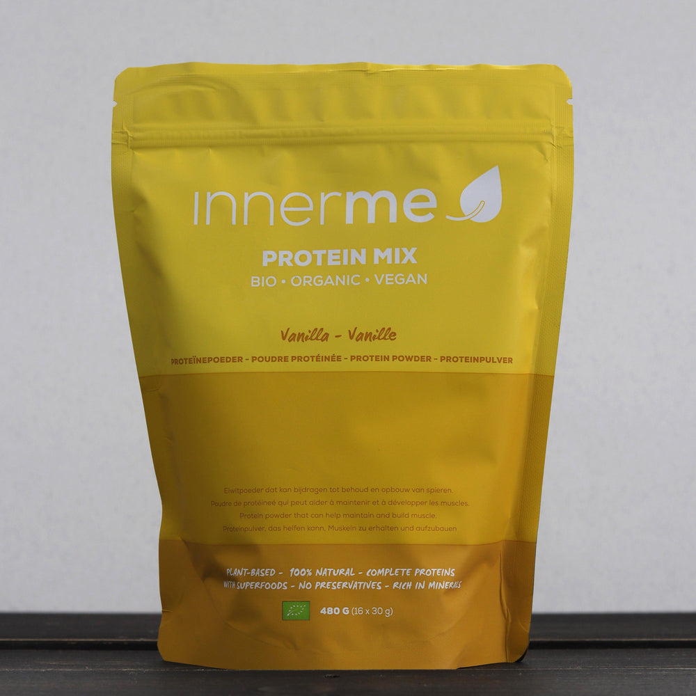 Mix de Proteína com Baunilha Biológica e Vegan INNERME 480g - Casca Rija