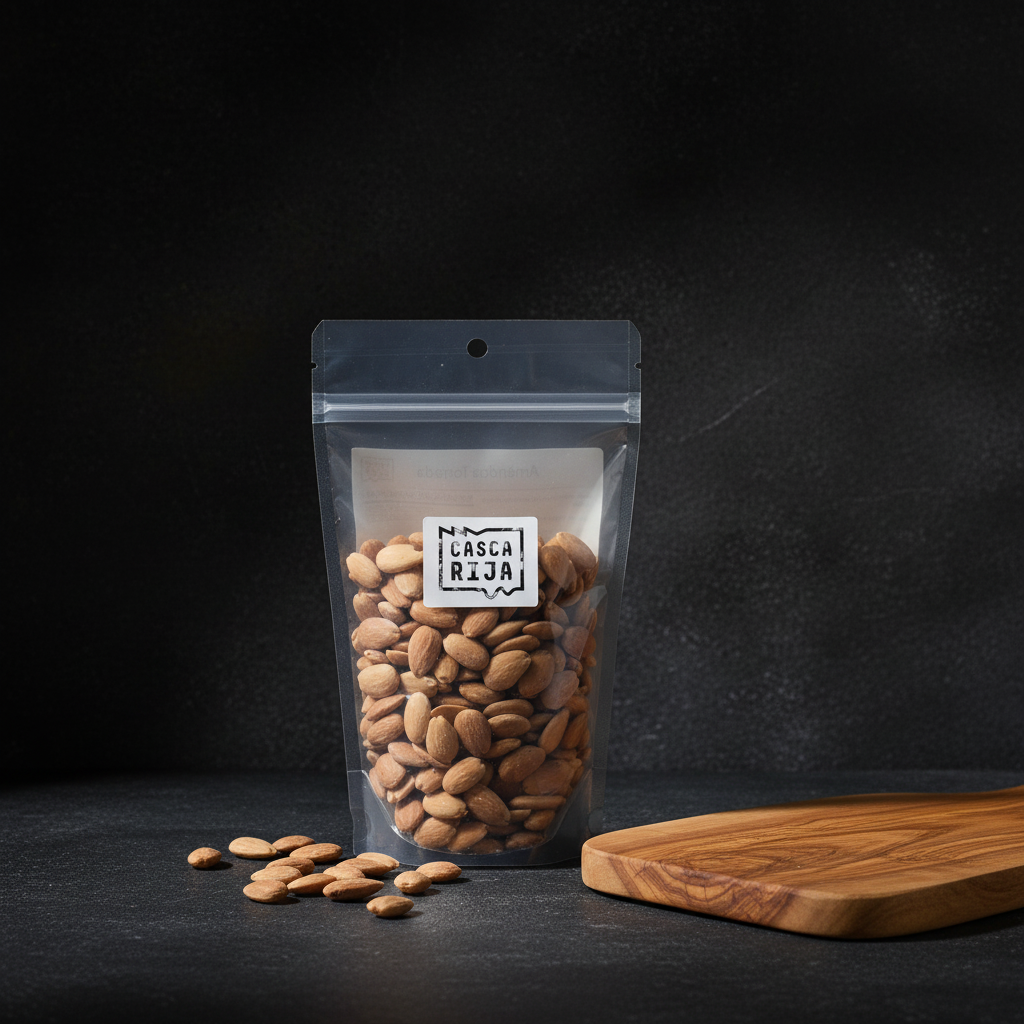 Amêndoa Torrada 250 g - Casca Rija