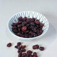 Cranberries rouges déshydratées