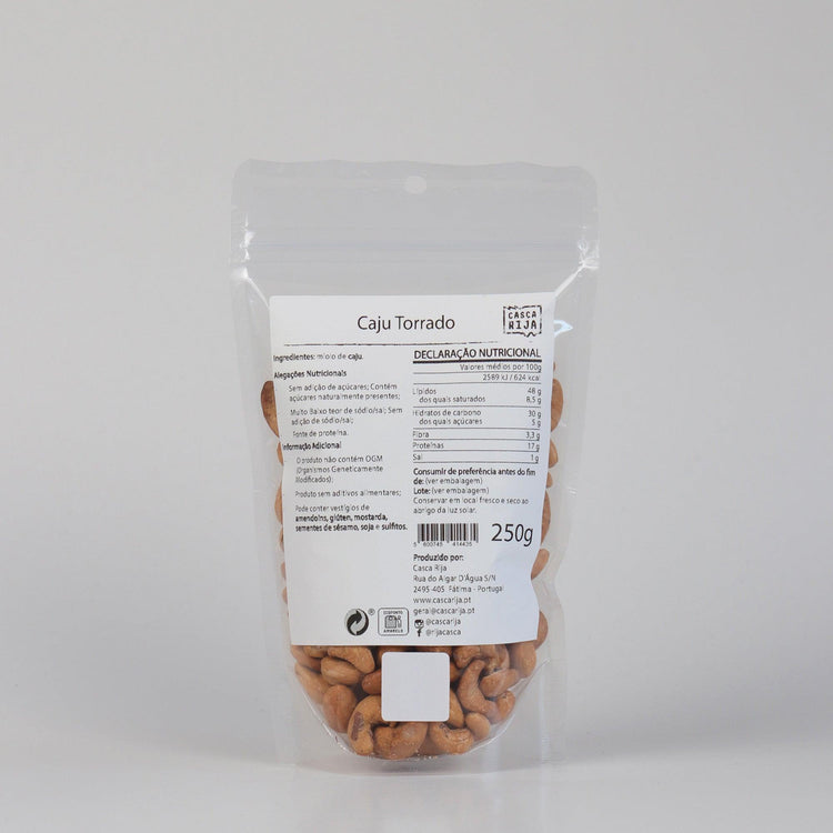 Anacardos tostados 250 g - Casca Rija