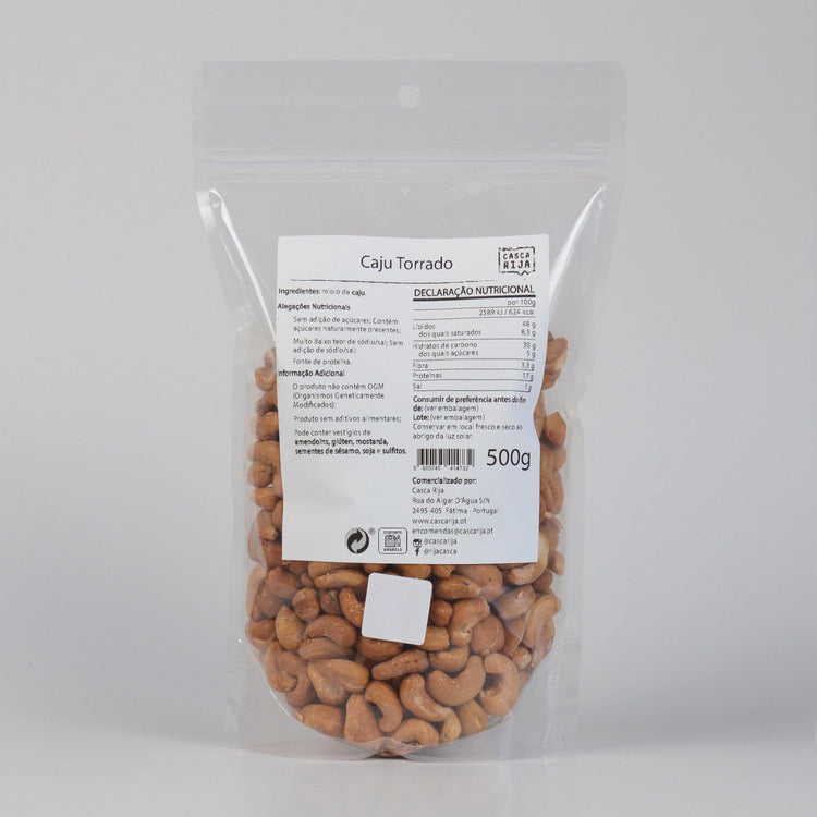 Noix de cajou torréfiées 500 g