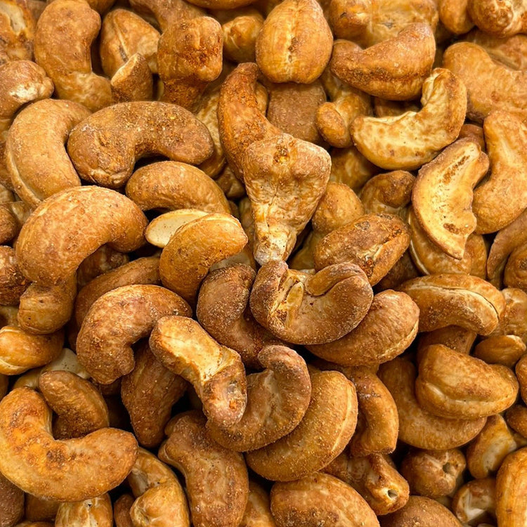 Geröstete Cashews mit Würze