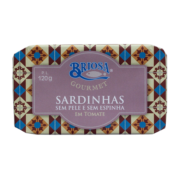 Sardinkonserv utan skinn i tomatsås 120 g