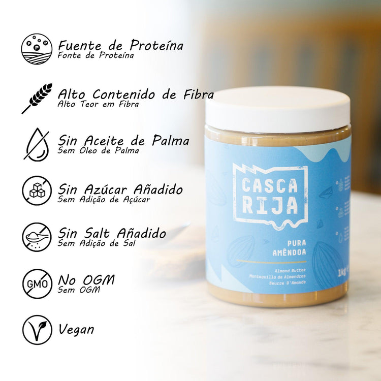 Mantequilla de almendra 1 Kg