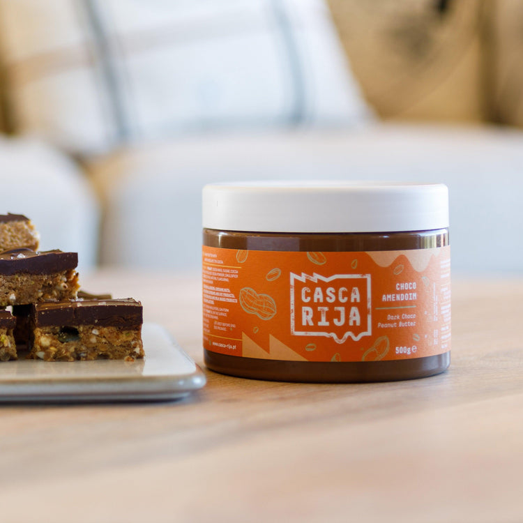 Erdnussbutter mit Zartbitterschokolade 500 g