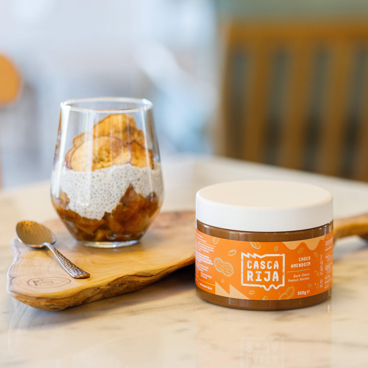Erdnussbutter mit Zartbitterschokolade 500 g