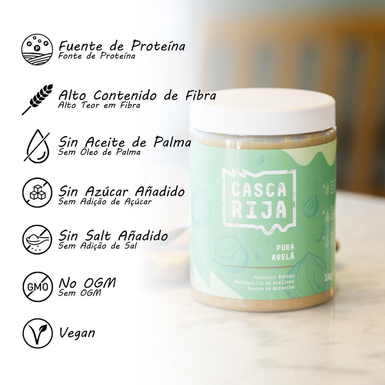 Hazelnootpasta 1 Kg