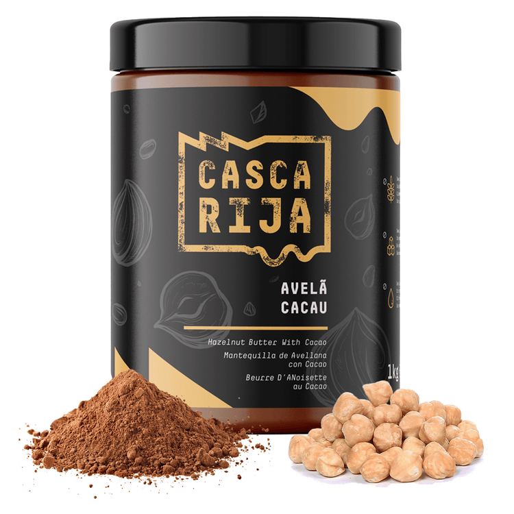 Hazelnootpasta met cacao 1 Kg