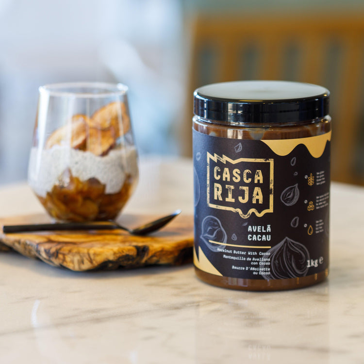 Hazelnootpasta met cacao 1 Kg