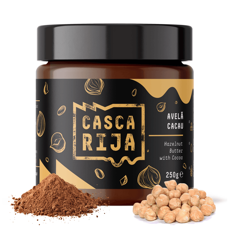 hazelnootpasta met cacao 250 g