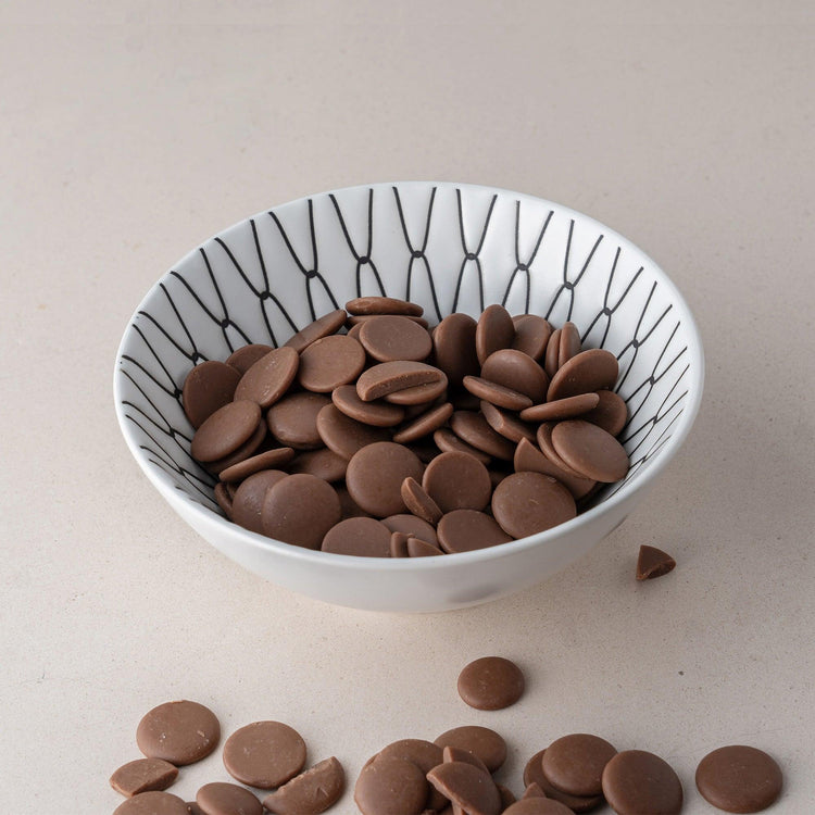 Medaglie di cioccolato al latte