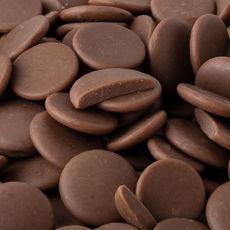 Medaglie di cioccolato al latte