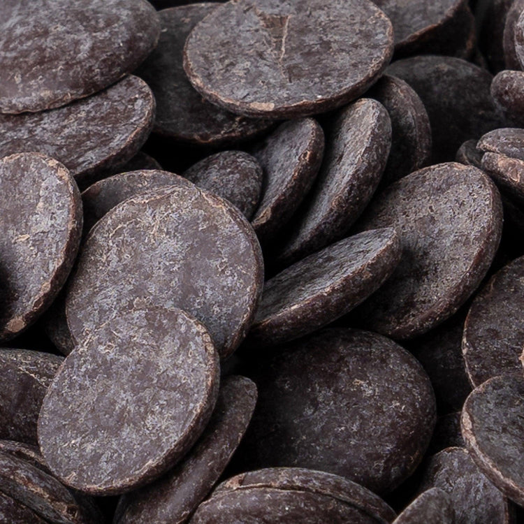 Medaglie di cioccolato fondente con 70% di cacao