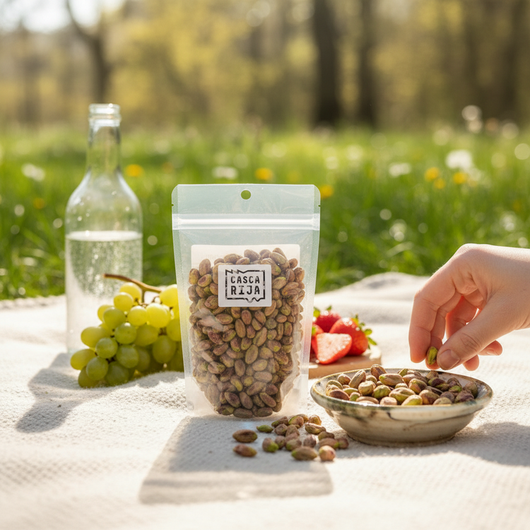 Jądra pistacji ze skórką naturalne 250 g