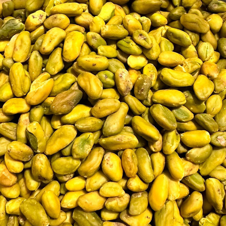 Pistacchi sgusciati senza pelle al naturale