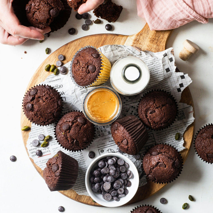 Gocce di cioccolato fondente