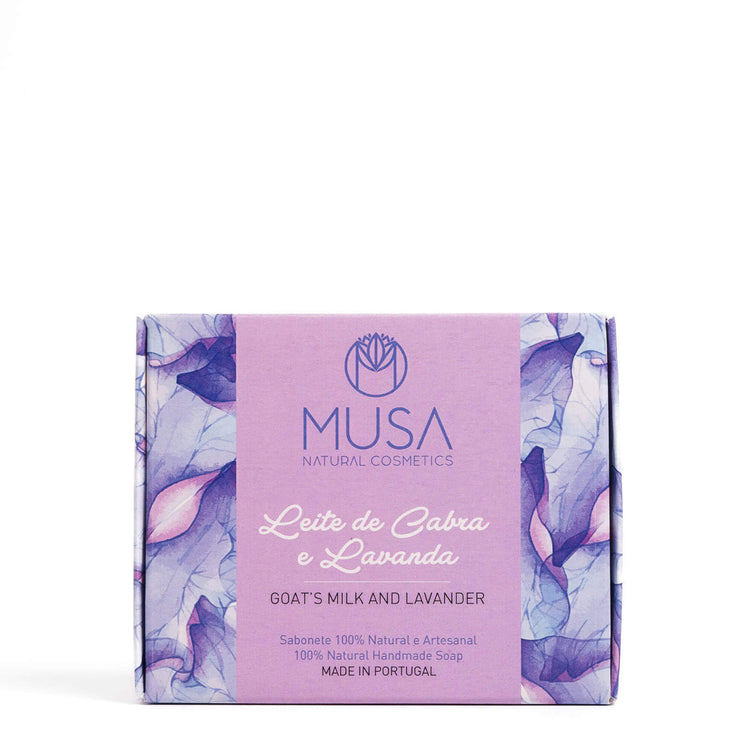 100% naturlig tvål med getmjölk och lavendel