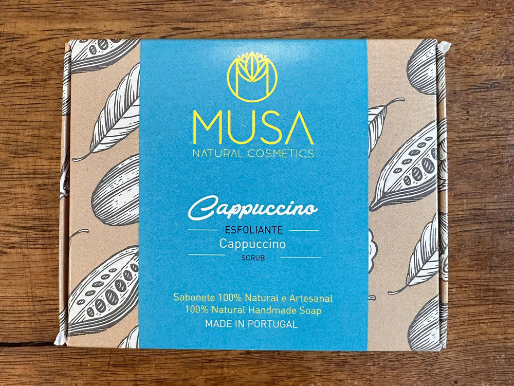 Sabonete 100% Natural - Cappuccino (esfoliante) - Casca Rija
